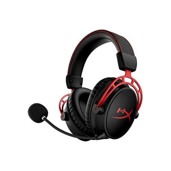 HyperX Cloud Alpha Wireless Over-Ear Gaming Headset, Red