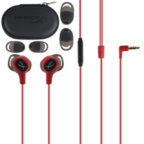HyperX Cloud Earbuds - Gaming Headphones with Mic for Nintendo Switch Mobile Gaming Headset