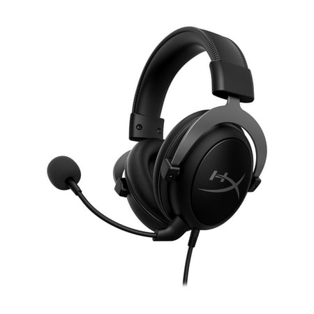 HyperX - Cloud II Wired Gaming Headset for PC, Xbox X|S, Xbox One, PS5, PS4, Nintendo Switch, and Mobile - Black/Gunmetal