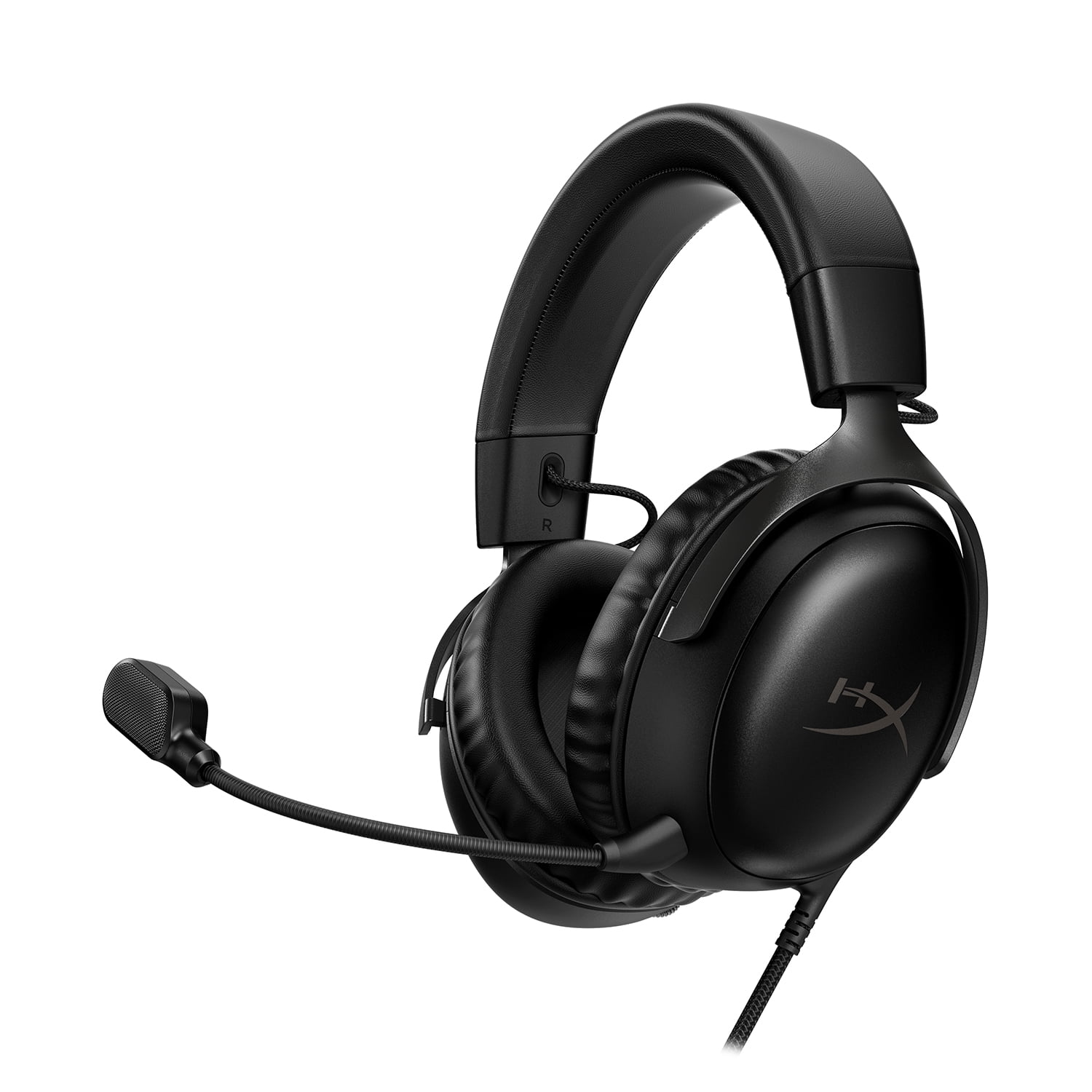 HyperX III – Wired Gaming Headset, PC, PS5, Xbox Series X|S, 53mm Drivers, DTS, Memory Durable Frame, Ultra-Clear Mic, USB-C, USB-A, 3.5mm – Black - Walmart.com