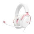 thumbnail interactive-video image 1 of HyperX Cloud III – Wired Gaming Headset, PC, PS5, Xbox Series X|S, Angled 53mm Drivers, DTS, Memory Foam, Durable Frame, Ultra-Clear 10mm Mic, USB-C, USB-A, 3.5mm – White/Pink, 1 of 4