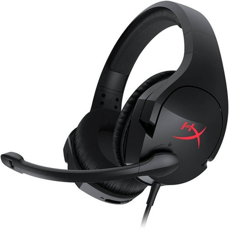 HyperX - Cloud Stinger Wired Gaming Headset for PC, Xbox X|S, Xbox One, PS5, PS4, Nintendo Switch, and Mobile - Black/Red