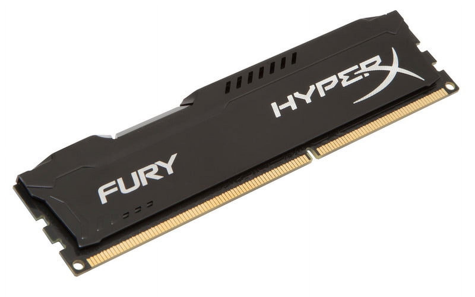 HyperX FURY Memory Black 8GB 1600MHz DDR3 CL10 DIMM HX316C10FB/8 - image 1 of 3