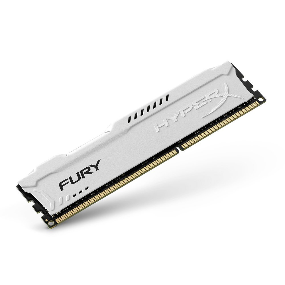 HyperX FURY Memory White 8GB 1600MHz DDR3 CL10 DIMM HX316C10FW/8 - image 1 of 4