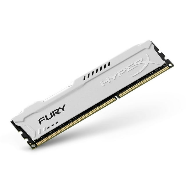 HyperX FURY Memory White 8GB 1600MHz DDR3 CL10 DIMM HX316C10FW/8