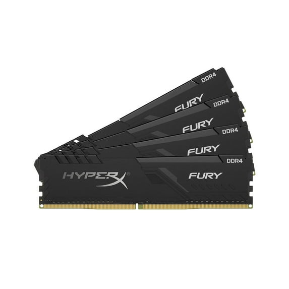 HyperX Fury 16GB 2666MHz DDR4 CL16 DIMM (Kit of 4) Black