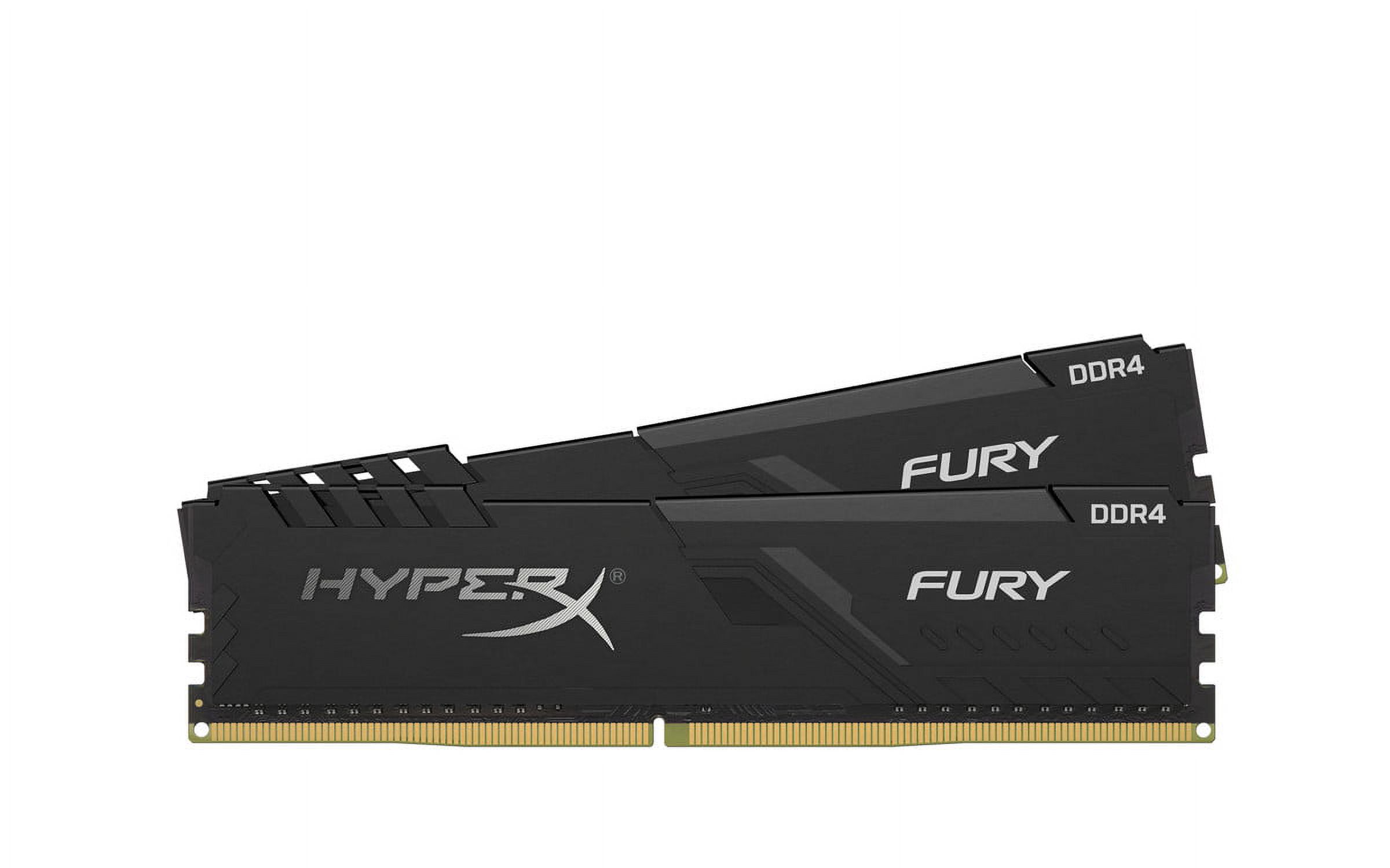 HyperX Fury 16GB 3200MHz DDR4 CL15 DIMM (Kit of 2) 1Rx8 Black - image 1 of 5