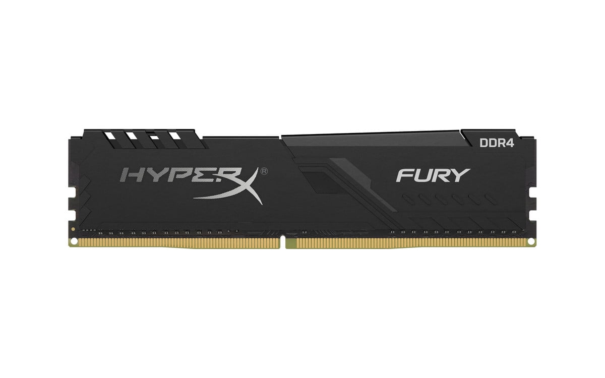 HyperX Fury 32GB 2400MHz DDR4 Ram CL15 DIMM Black Single Stick