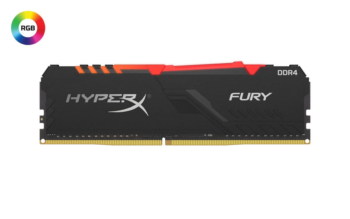 Buy HyperX Fury 8GB DDR4 RGB Desktop Memory at Ubuy Tunisia