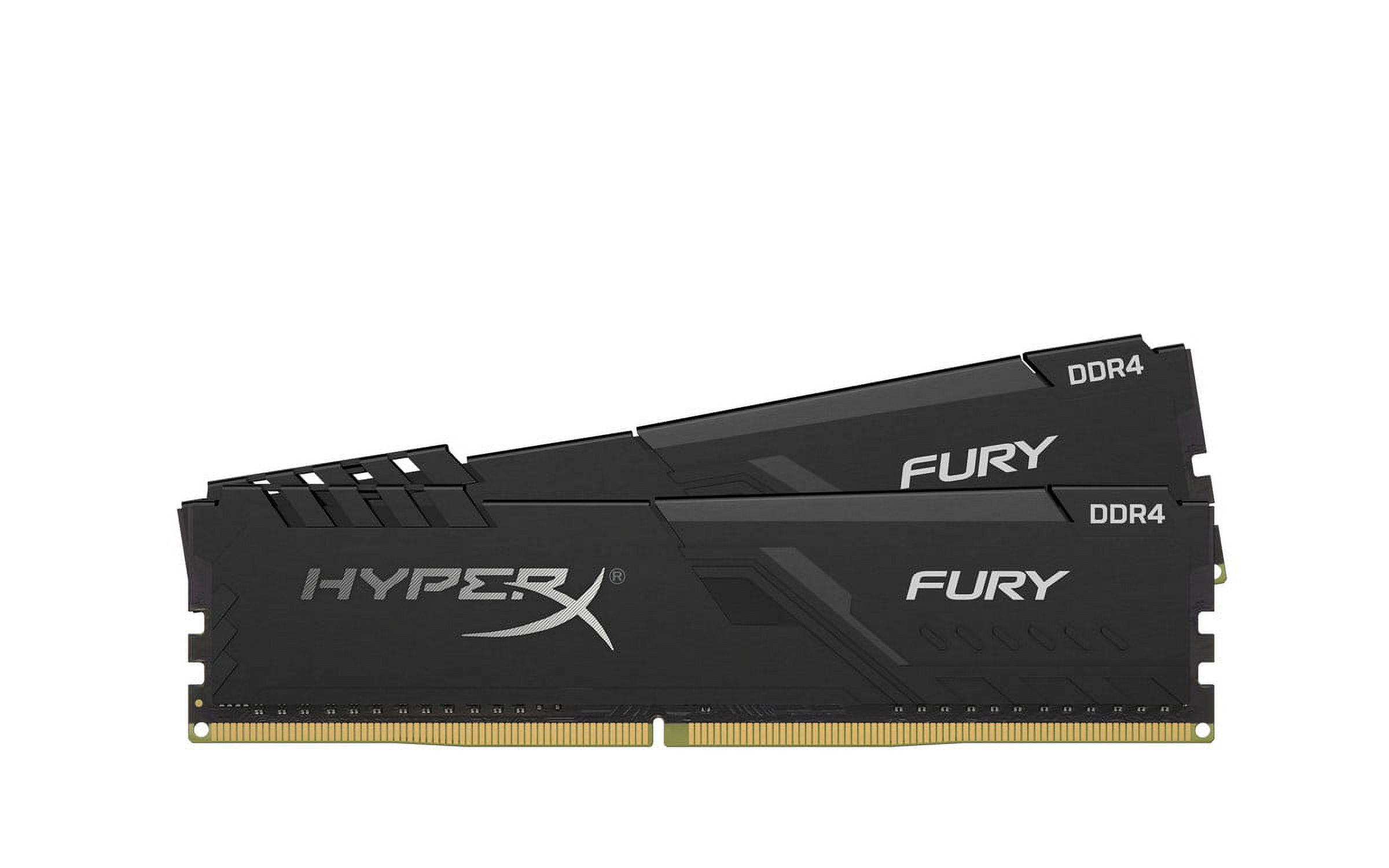 HyperX Fury 8GB 3200MHz DDR4 CL16 DIMM (Kit of 2) Black - Walmart.com