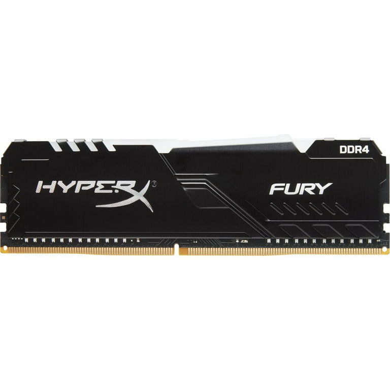 HyperX Fury 8GB DDR4 SDRAM Memory Module - 8 GB - non-RGB - DDR4