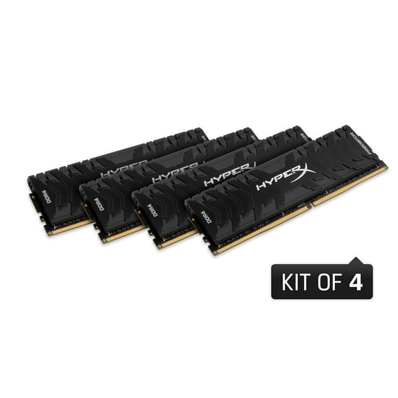 HyperX Predator 128GB 3000MHz DDR4 CL16 DIMM (Kit of 4) XMP HX430C16PB3K4/128