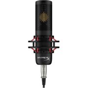HyperX ProCast Condenser Microphone, Gold Sputtered, Cardioid, XLR, Black