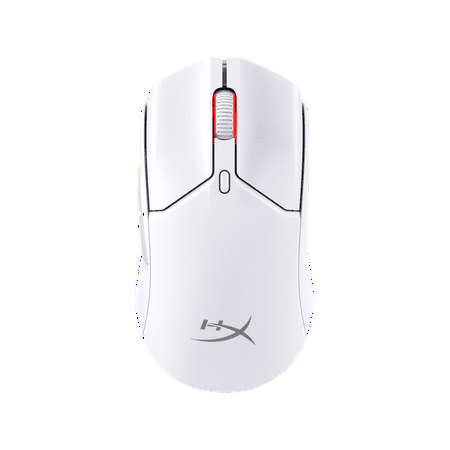 HyperX - Pulsefire Haste 2 Mini Lightweight Wireless Optical Gaming Mouse - Wireless - White