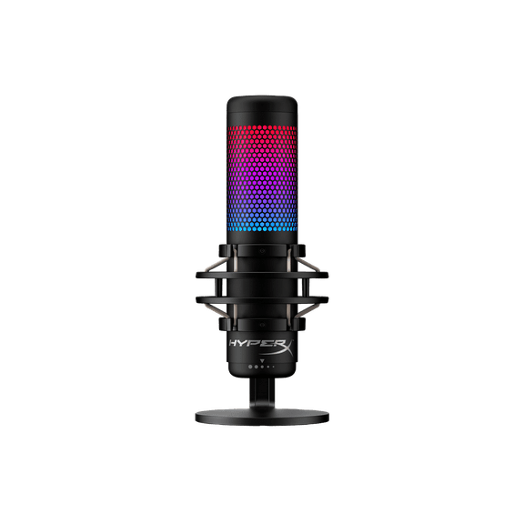 HyperX QuadCast S RGB USB Condenser Microphone - Black
