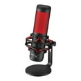 thumbnail interactive-video image 1 of HyperX QuadCast - USB Condenser Gaming Microphone, for PC, PS4, PS5 and Mac, Anti-Vibration Shock Mount, Four Polar Patterns, Pop Filter, Gain Control, Podcasts, Twitch, YouTube, Discord, Red LED, 1 of 12