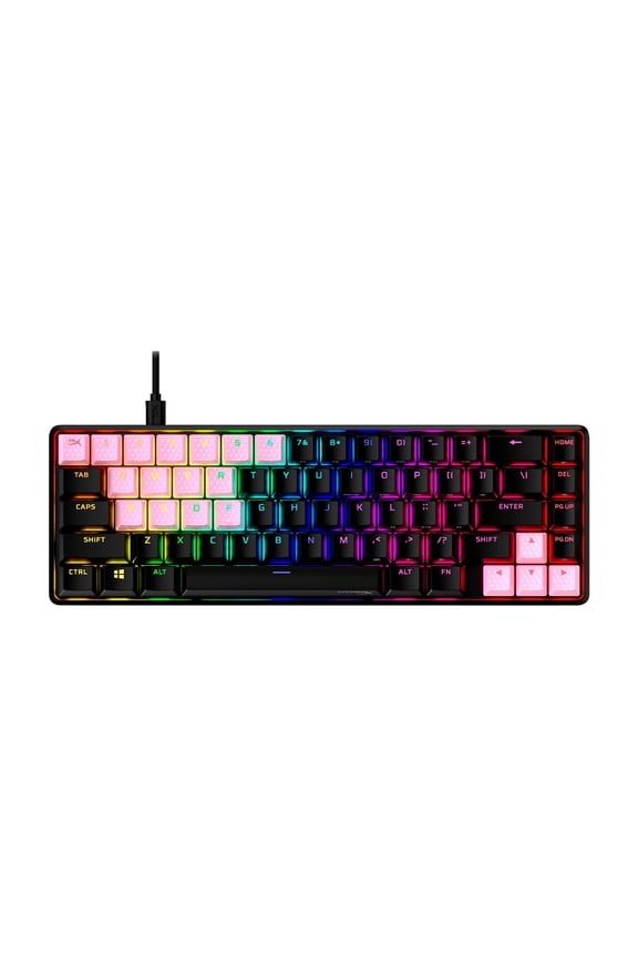 HyperX Rubber Keycaps - Gaming Accessory Kit - Pink (US Layout)