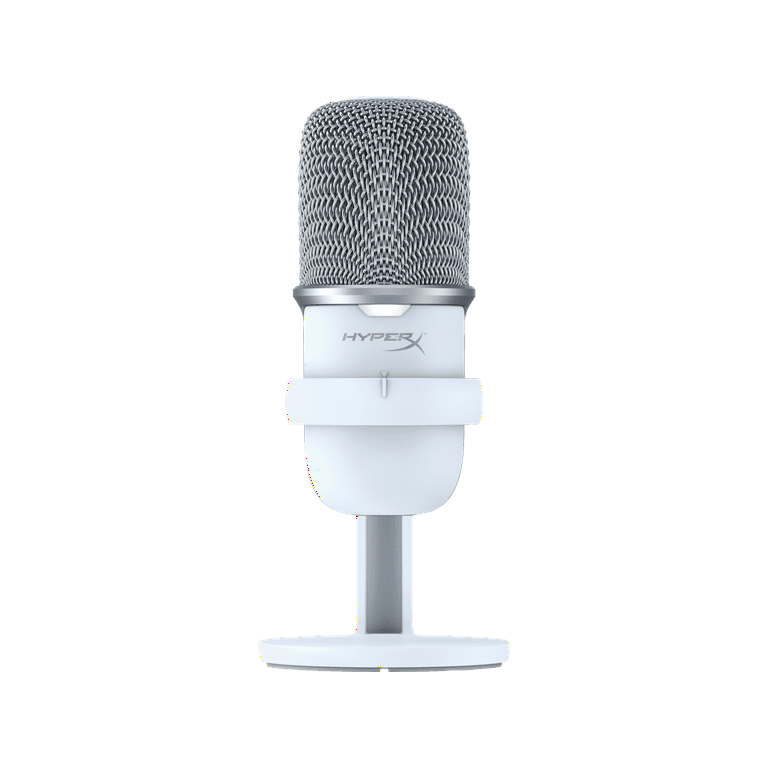 HyperX SoloCast USB Microphone - White Level Up