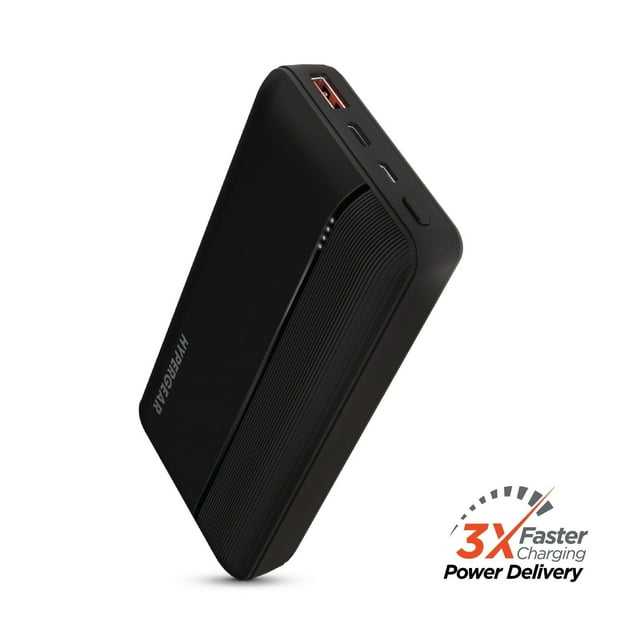 Hypergear 20000mAh 20W PD + USB Power Bank Black (15458-HYP) - Walmart ...