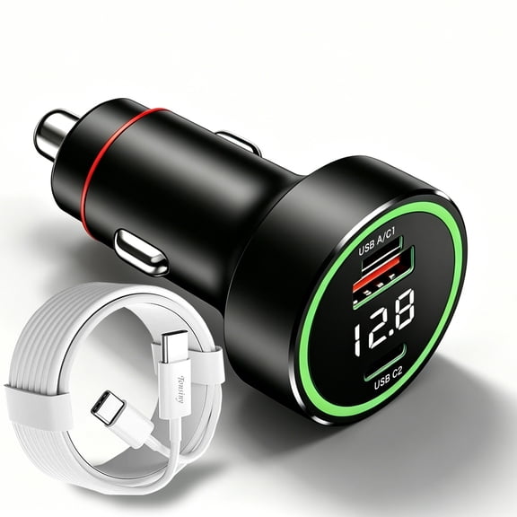 Hypercharge car charger 120W with cable 2m For Xiaomi 17 Mix Flip Fold Pad Turbo Car Phone adapter for Redmi Note 15 14 13 Auto Charger for POCO X M F 8 tablet laptop watch Cigarette lighter socket