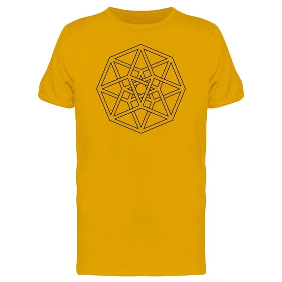 Hypercube 3D Art Tee Men's -Image by Shutterstock