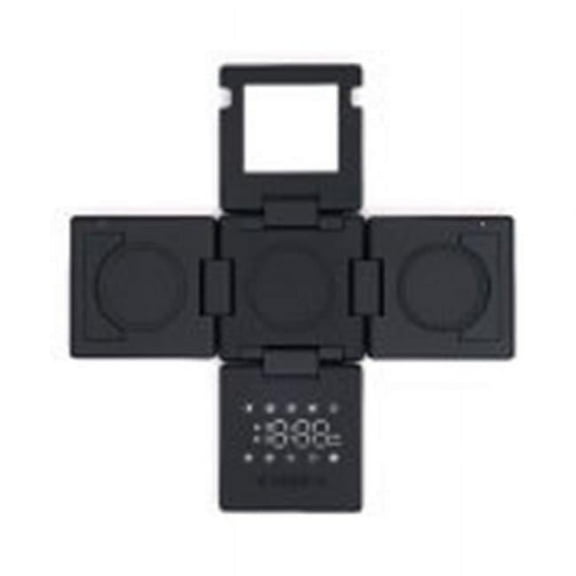 Hypercube Wireless 5 Panel, 60W PD Adapter & Travel Case, Black