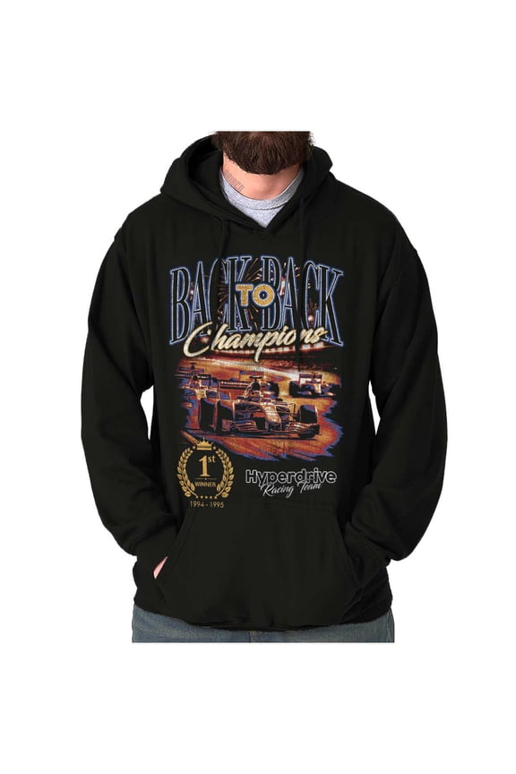 Hyperdrive Racing Team Championship Hoodie Hooded Sweatshirt Men Brisco Brands M