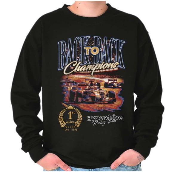 Hyperdrive Racing Team Championship Men's Crewneck Sweatshirt Brisco Brands L