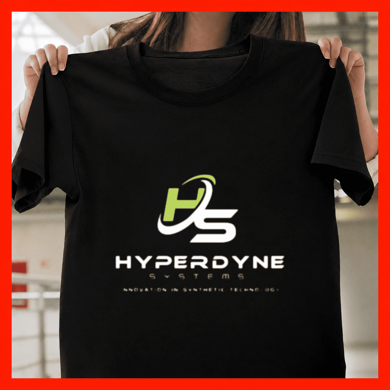Hyperdyne Systems Combat Android Cyber Synthetic Security Unisex T ...