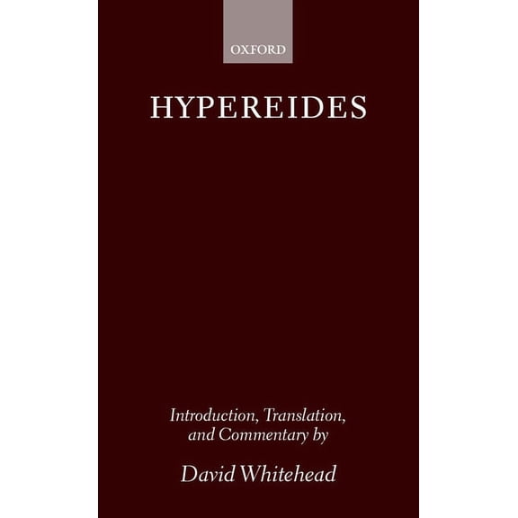 Hypereides: The Forensic Speeches, (Hardcover)