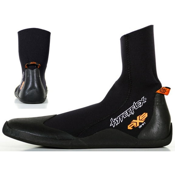 Hyperflex 3mm AXS Boot Neoprene Bootie Round Toe Mens Womens Surfing
