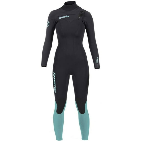 Hyperflex Vyrl 4/3mm Women's Chest Zip Full Wetsuit