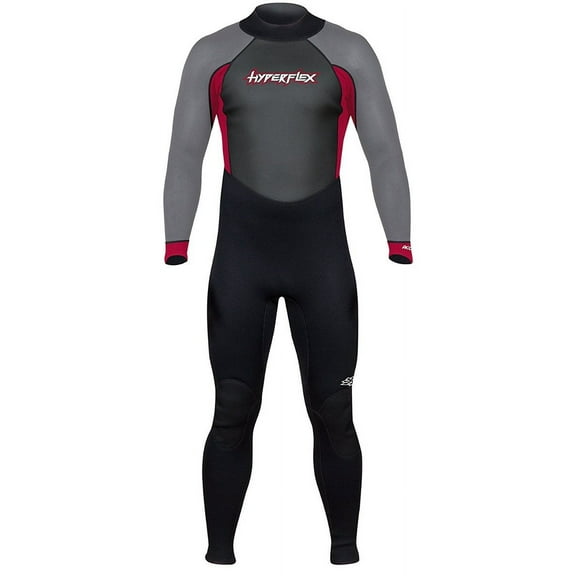 Hyperflex Men's Access Full Wetsuit 3/2mm, Flat-Lock Seams, Full Back Zipper