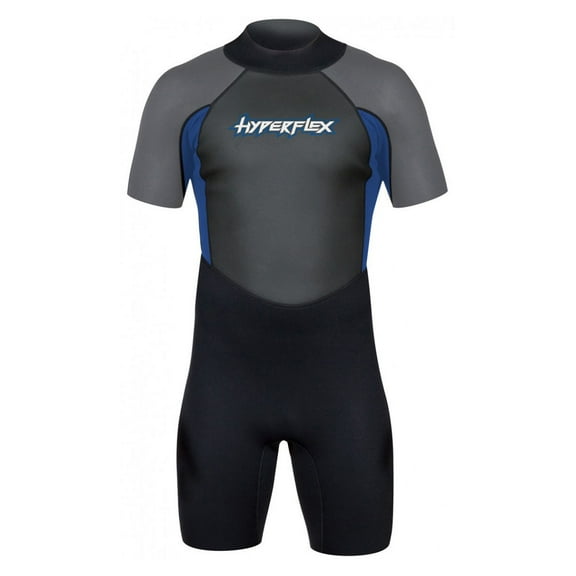 Hyperflex Men's Access 2.5mm Back Zipper Spring Suit, Black
