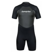 Hyperflex Men's Access 2mm Back Zipper Spring Suit, Black
