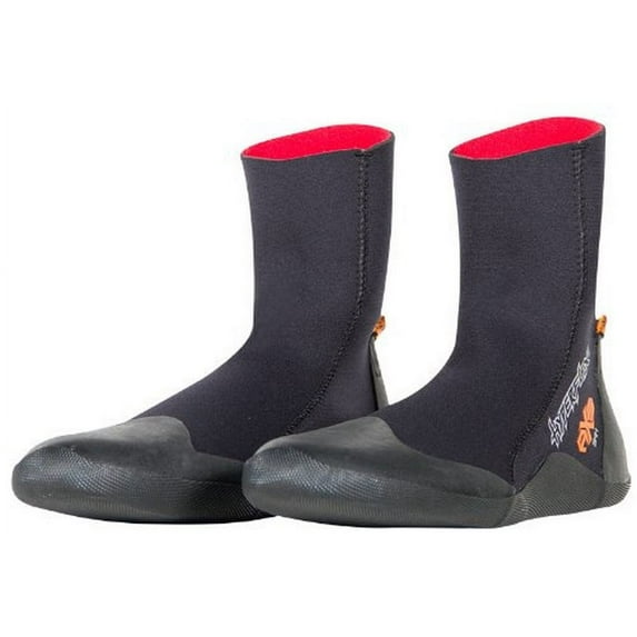 Hyperflex Mens 3MM AXS Round Toe Boot, Black, 5