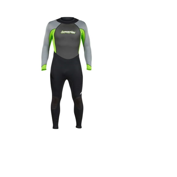 Hyperflex Mens Access 3/2MM Fullsuit Wetsuit, Adult, Green, XS