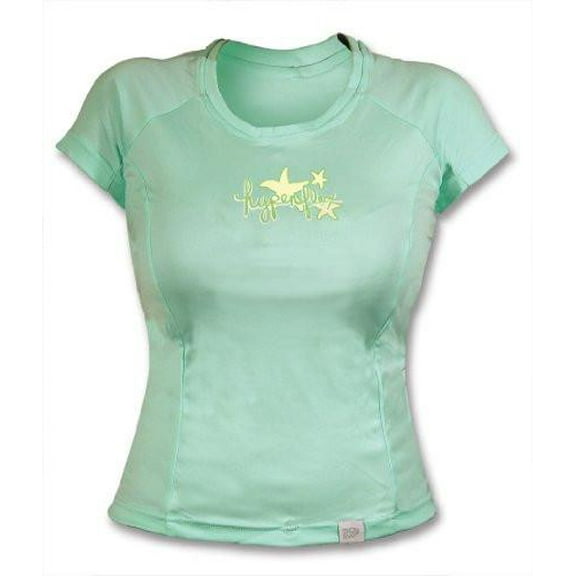 Hyperflex Women's Short Sleeve Watershirt, Fresca - Fresca / 12