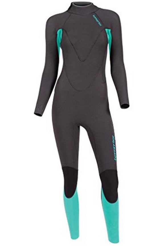 Womens VYRL 3/2mm GBS Full Wetsuit, Adult, Black, 14