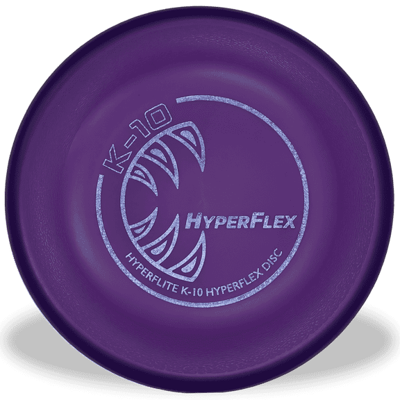 Hyperflite K-10 HyperFlex Puncture Resistant Dog Flying Disc, 8.75-inch, for Large Dogs