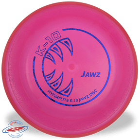 Hyperflite K-10 Jawz Puncture Resistant Dog Flying Disc, 8.75-inch, for Large Dogs