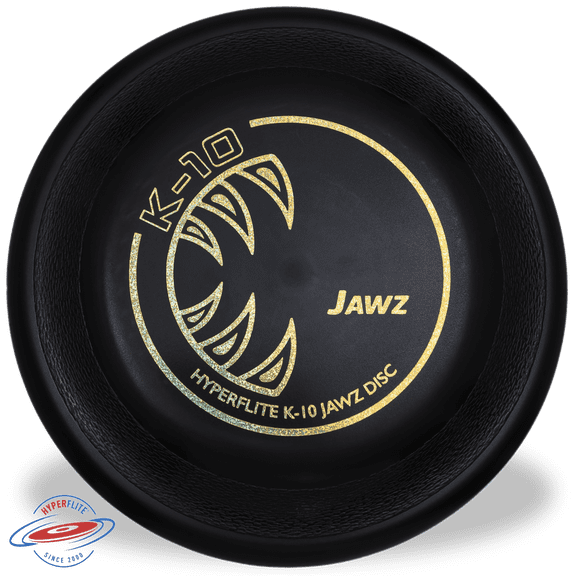 Hyperflite K-10 Jawz Puncture Resistant Dog Flying Disc, 8.75-inch, for Large Dogs