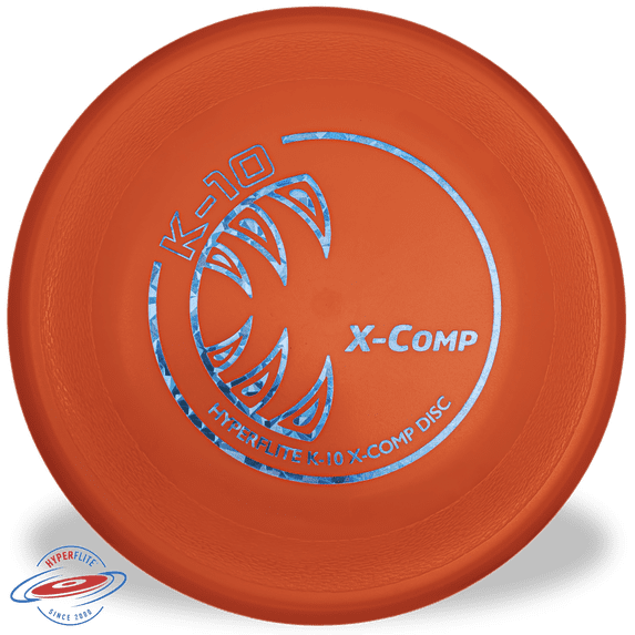 Hyperflite K-10 X-Comp Puncture Resistant Dog Flying Disc, 8.75-inch, for Large Dogs