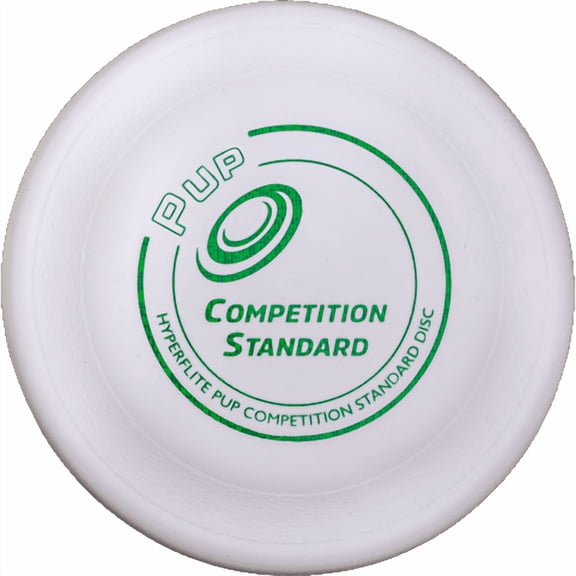Hyperflite Pup Competition Standard (7") Dog Sport Flying Disc White