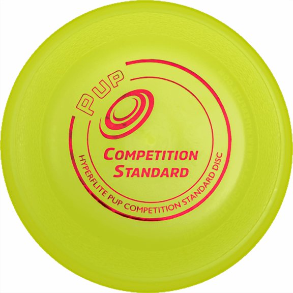 Hyperflite Pup Competition Standard (7") Dog Sport Flying Disc Yellow