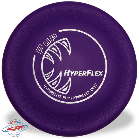 Hyperflite Pup HyperFlex Puncture Resistant Dog Flying Disc, 7-inch, for Small Dogs
