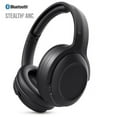 thumbnail image 1 of Hypergear 15859 Active Noise Cancelling Wireless Over-Ear Headphones, Black, 1 of 2