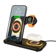 HyperGear 15-Watt PowerFold X-Ray 4-in-1 Foldable Wireless Charging Stand, 16046