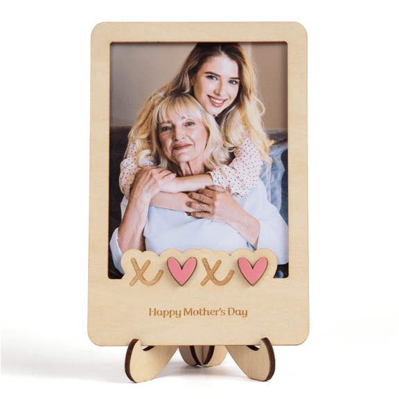 Hyperi Mothers Day Gifts for Mom, Wooden Picture Frame