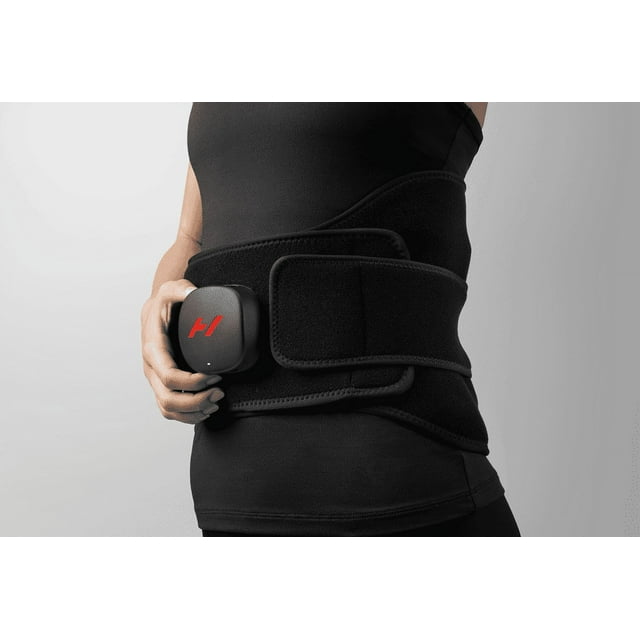 Hyperice Venom 2 Heated Back Massage Wrap, HSA/FSA Eligible, Black